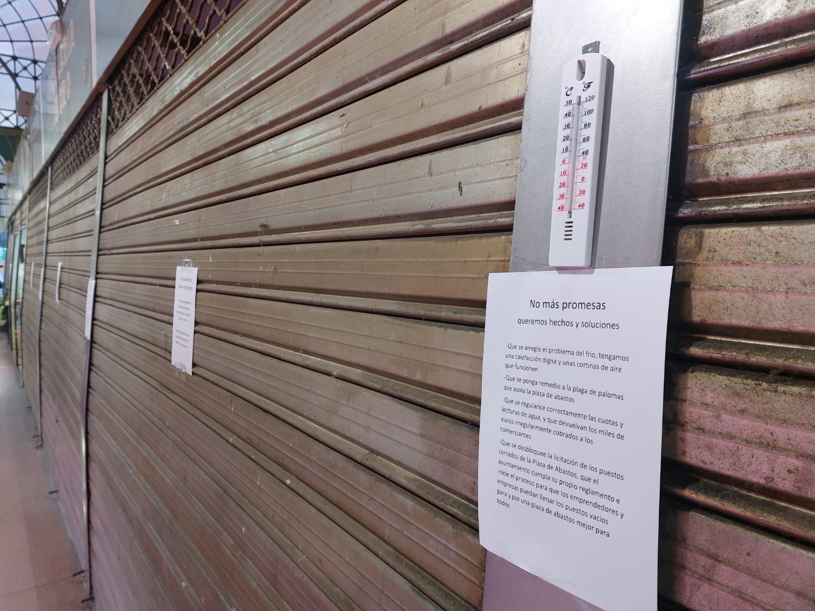 La alcaldesa de Palencia pide disculpas por las deficiencias en la Plaza de Abastos y anuncia una revisión de las facturas del agua La alcaldesa de Palencia pide disculpas por las deficiencias en la Plaza de Abastos y anuncia una revisión de las facturas del agua