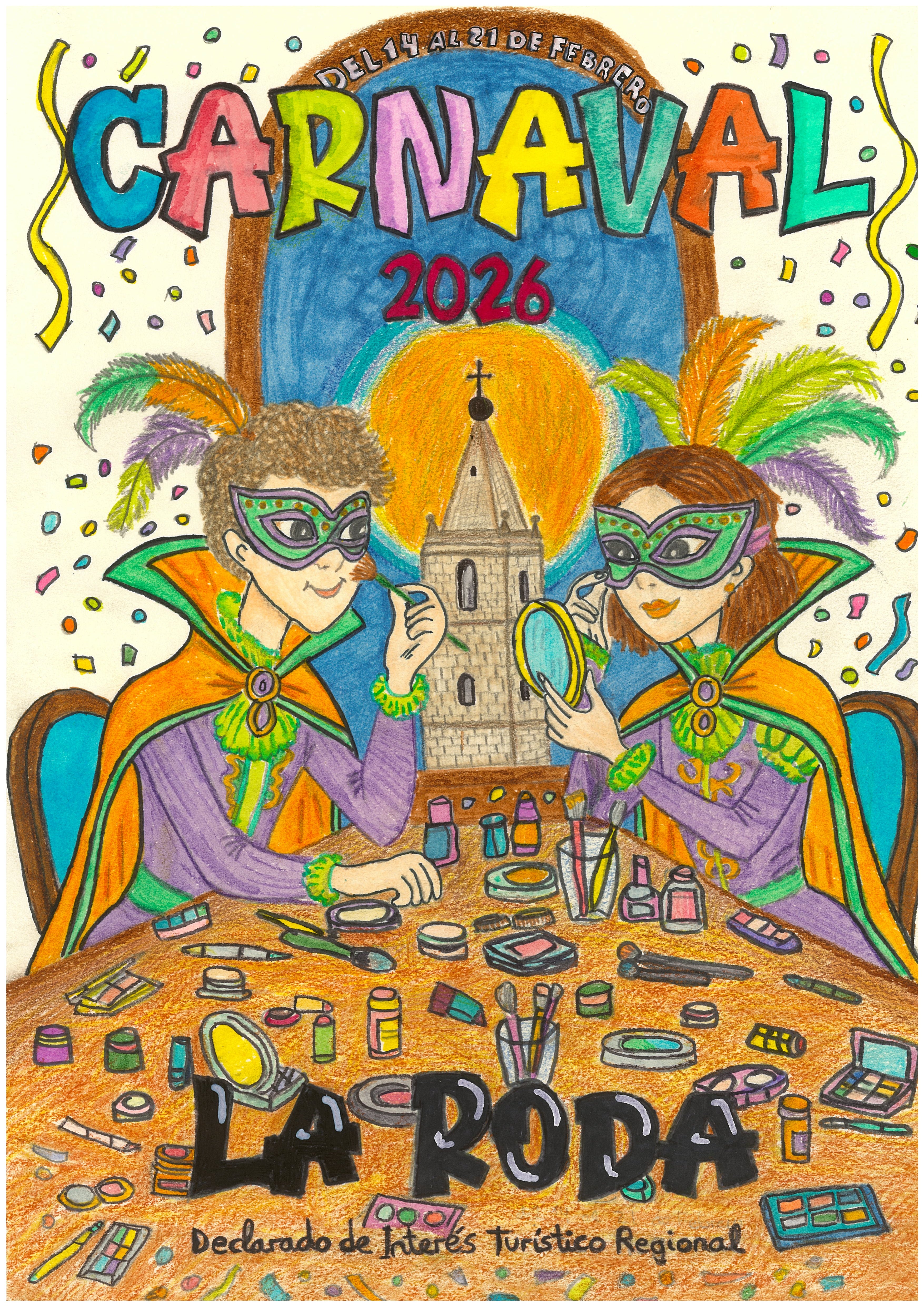 La Roda ya tiene su cartel de Carnaval La Roda ya tiene su cartel de Carnaval