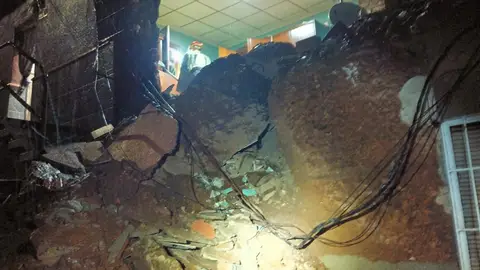 Una vivienda ha colapsado en Puertollano Una vivienda ha colapsado en Puertollano