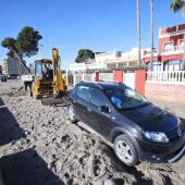 Burriana cuantifica en cerca de 600.000 euros los graves daños causados por el temporal Harry en su costa.