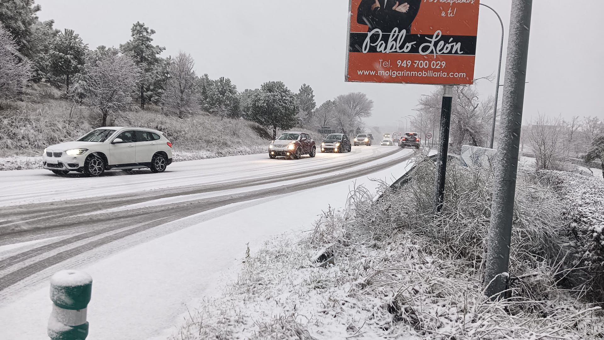 Guadalajara ha sido una de las provincias con más incidencias por nieve de la borrasca Kristin Guadalajara ha sido una de las provincias con más incidencias por nieve de la borrasca Kristin