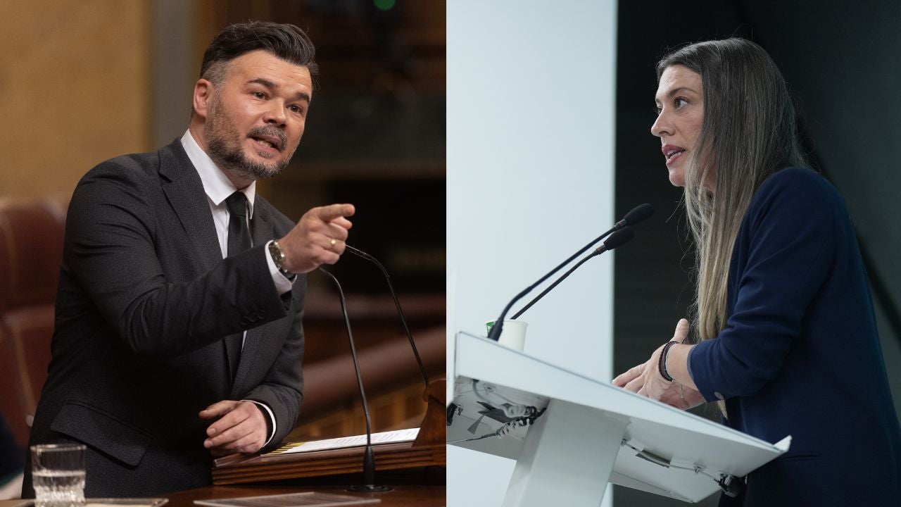 Rufián busca retratar a Junts tras dejar caer el decreto ómnibus: "Que todo el mundo lo vea" Rufián busca retratar a Junts tras dejar caer el decreto ómnibus: "Que todo el mundo lo vea"