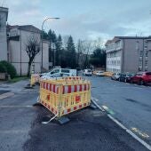 El concejal de Obras Xesús Domínguez fija el plazo de "unas semanas" para retomar los trabajos en la rúa García Lorca 