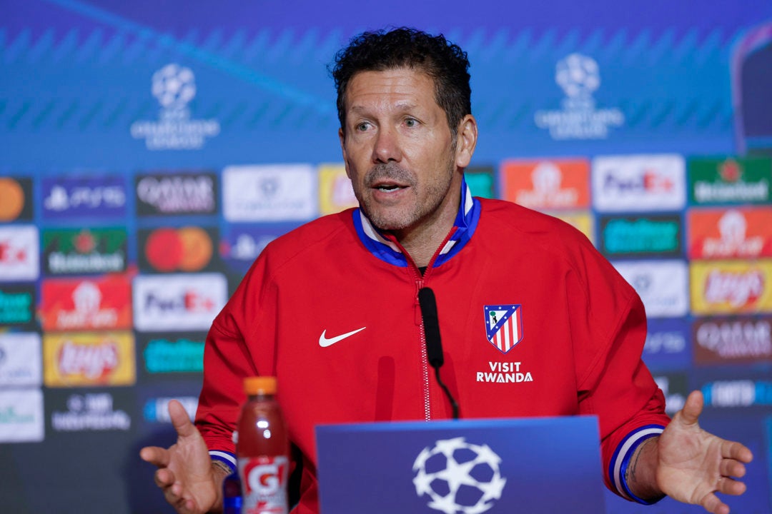Simeone: “No depende de nosotros” Simeone: “No depende de nosotros”