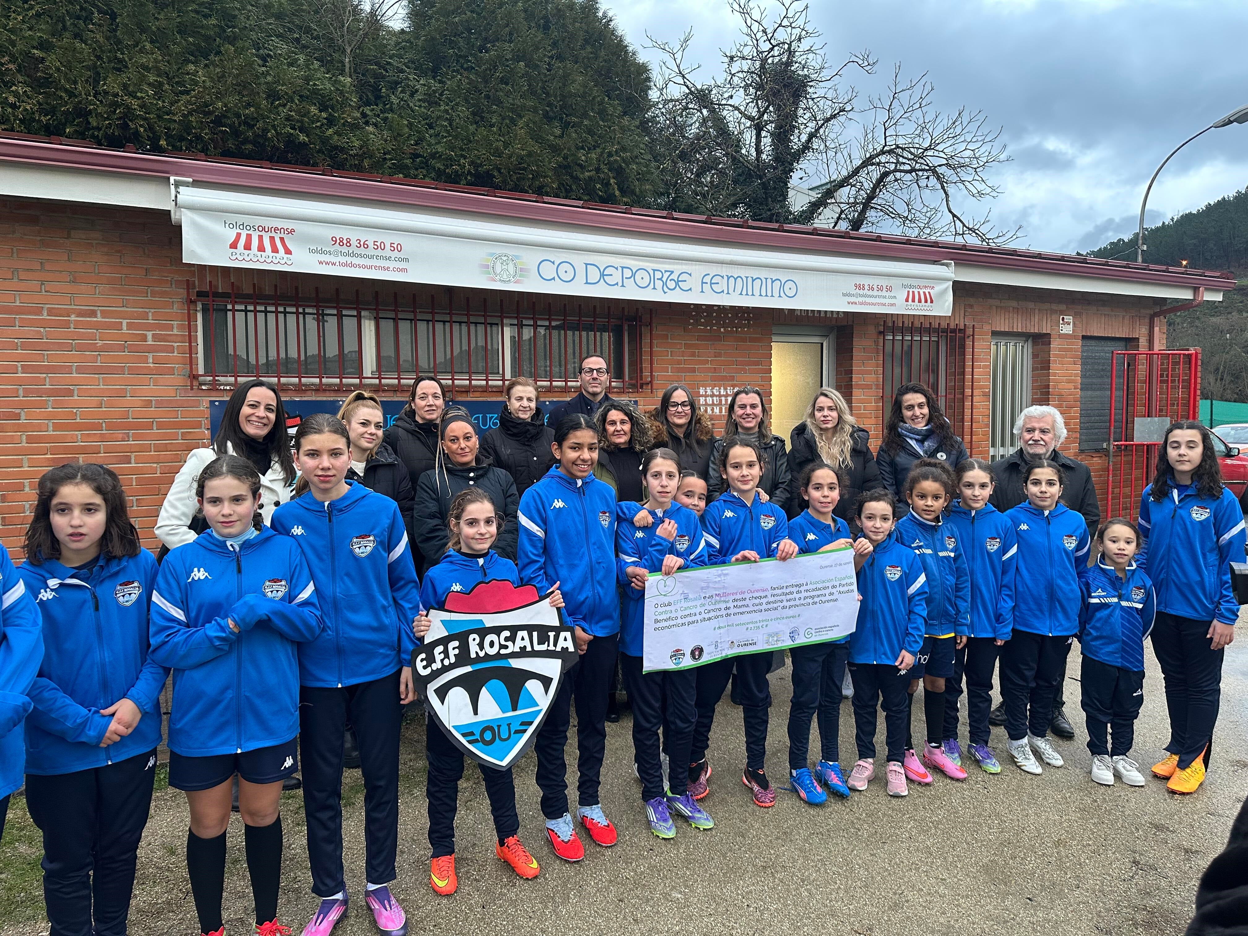 Ourense únese un ano máis contra o cancro de mama co partido celebrado en Oira Ourense únese un ano máis contra o cancro de mama co partido celebrado en Oira