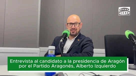 Alberto Izquierdo, candidato del PAR en Aragón: Alberto Izquierdo, candidato del PAR en Aragón: