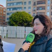 La concejala de Fiestas, Miriam Caravaca, durante la entrevista en Onda Cero Vila-real. 