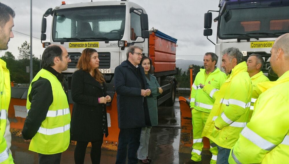 Manuel Pardo resalta o dispositivo invernal da Xunta para garantir a mobilidade da cidadanía 
