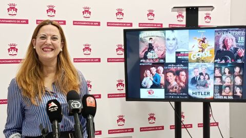 Rosa Ruiz, edil de Cultura en Aspe.