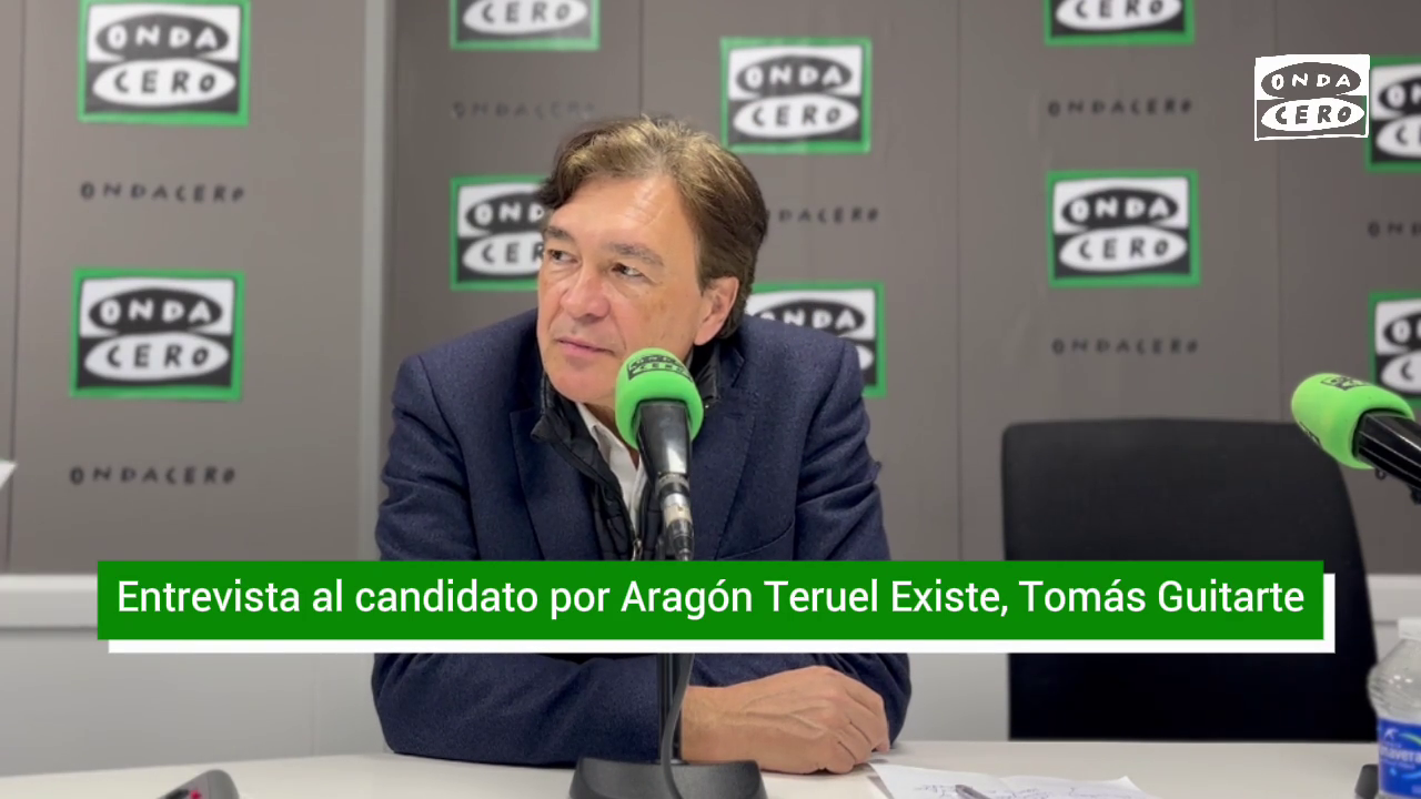Tomás Guitarte, candidato de Teruel Existe en Aragón: "La calidad en la prestación de los servicios públicos es imprescindible" Tomás Guitarte, candidato de Teruel Existe en Aragón: "La calidad en la prestación de los servicios públicos es imprescindible"