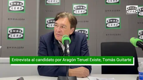 Tomás Guitarte, candidato de Teruel Existe en Aragón Tomás Guitarte, candidato de Teruel Existe en Aragón