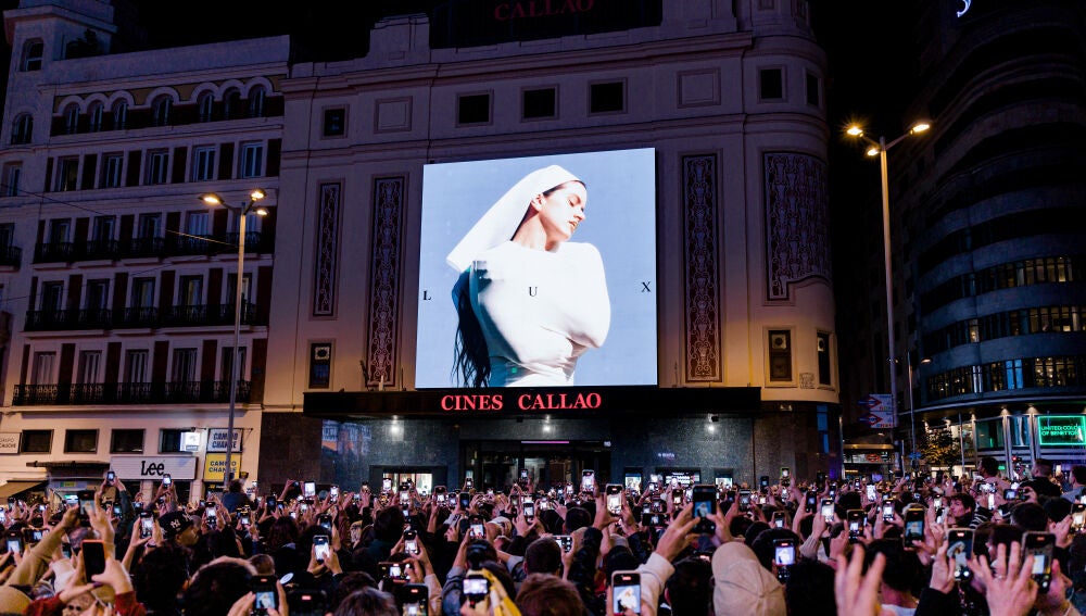 Presentación sorpresa de Lux, cuarto disco de Rosalía.