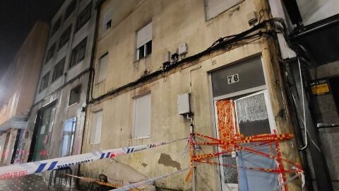 Trasladado a la unidad de quemados de A Coru&ntilde;a el hombre herido tras una explosi&oacute;n de gas en Santiago