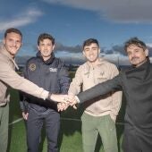 El Villarreal CF colabora con la Campaña Convivencia en las Aulas de la Policía Local. 