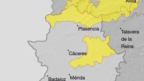 La Borrasca "Leonardo" activa la alerta amarilla por lluvias este lunes en el norte de Cáceres y en Villuercas-Montánchez La Borrasca "Leonardo" activa la alerta amarilla por lluvias este lunes en el norte de Cáceres y en Villuercas-Montánchez