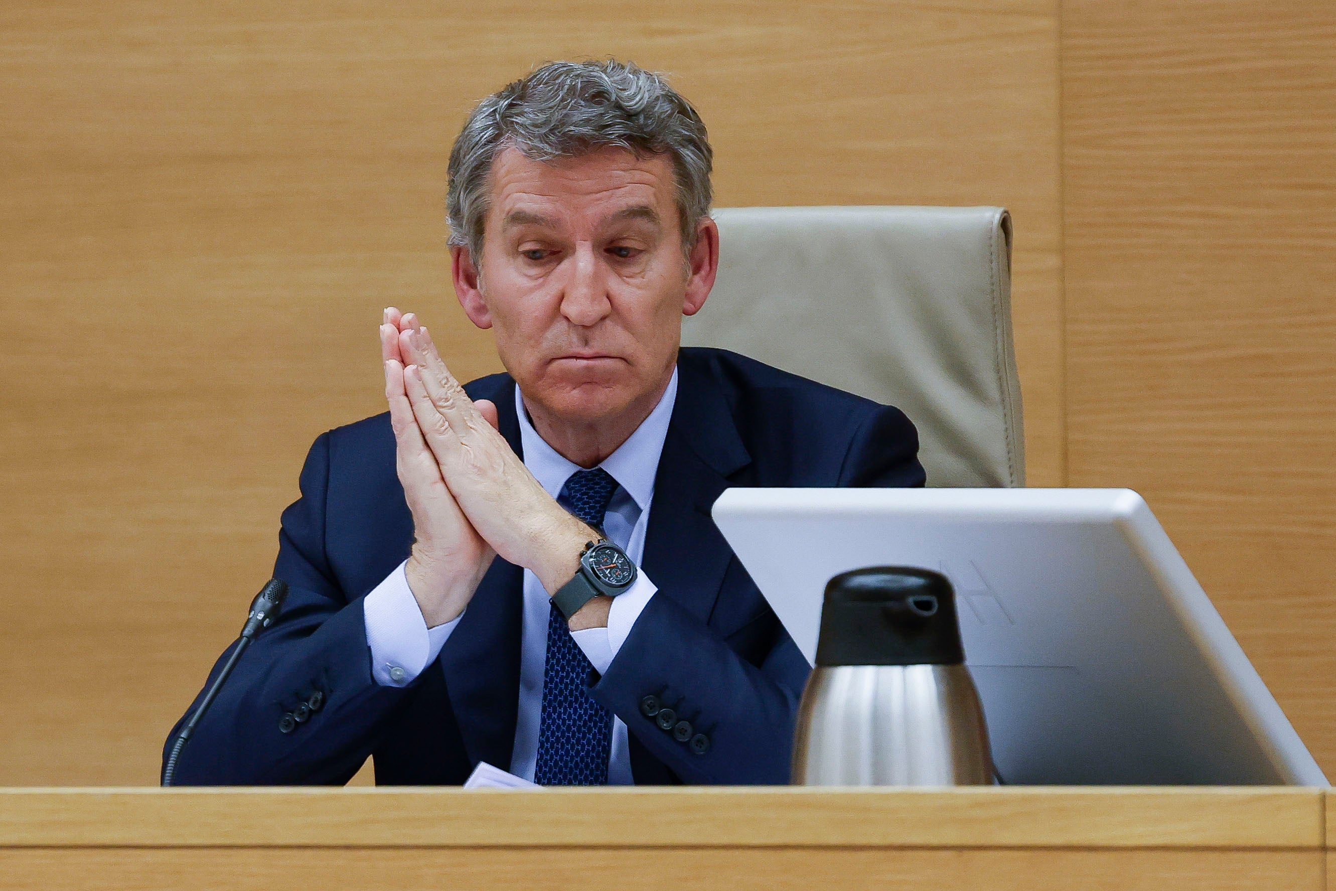 Feijóo reconoce que instó al expresident Carlos Mazón a ligar su continuidad al éxito de la reconstrucción Feijóo reconoce que instó al expresident Carlos Mazón a ligar su continuidad al éxito de la reconstrucción