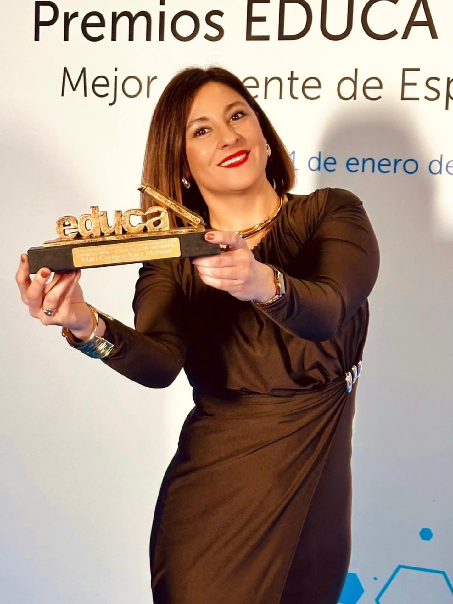 Ya es, oficialmente, la Mejor Docente de Infantil de toda España Ya es, oficialmente, la Mejor Docente de Infantil de toda España