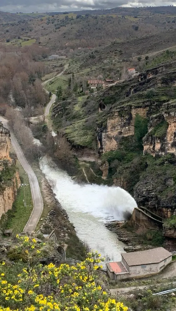 Imagen de archivo del embalse de Alcorlo marzo 2025 Imagen de archivo del embalse de Alcorlo marzo 2025