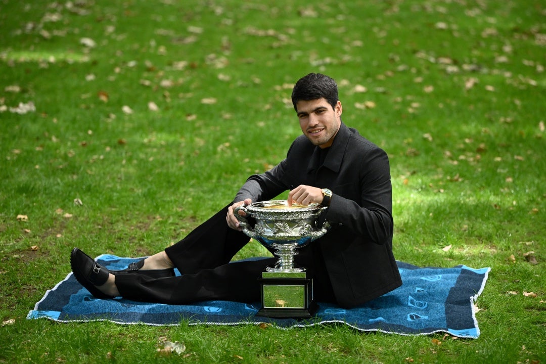 Carlos Alcaraz: "Me acuerdo de la gente que ha dicho que no lo iba a conseguir" Carlos Alcaraz: "Me acuerdo de la gente que ha dicho que no lo iba a conseguir"