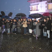 Concentración en el Ayuntamiento de Mos Concentración en el Ayuntamiento de Mos