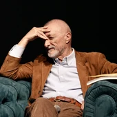 El escritor Arturo Pérez-Reverte durante una rueda de prensa El escritor Arturo Pérez-Reverte durante una rueda de prensa