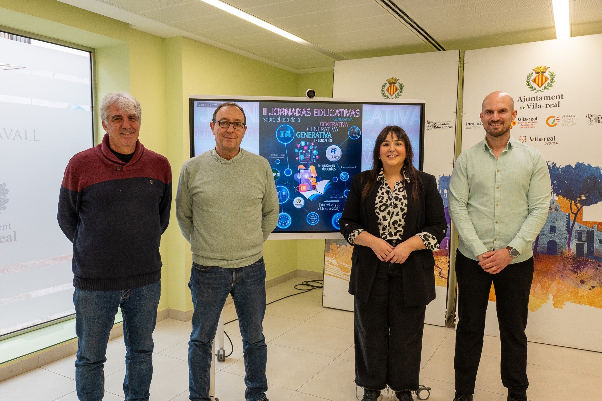 Vila-real organiza la Segunda Jornada Educativa sobre el Uso de la IA Generativa para docentes Vila-real organiza la Segunda Jornada Educativa sobre el Uso de la IA Generativa para docentes