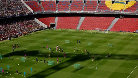 El Barcelona presenta la candidatura para que el Camp Nou albergue la final de la Champions de 2029 El Barcelona presenta la candidatura para que el Camp Nou albergue la final de la Champions de 2029