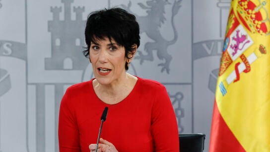 La ministra de Inclusión, Seguridad Social y Migraciones y portavoz del Gobierno, Elma Saiz.