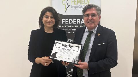 Convega recibe el premio al Mejor Sendero Homologado de la Comunitat Valenciana por el GR-92 en la Vega Baja