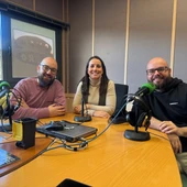 Patxi Balsera, Inma Pineda y José María González Patxi Balsera, Inma Pineda y José María González