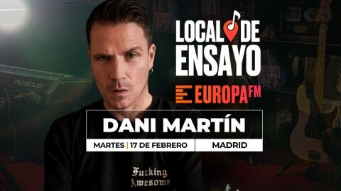 Dani Mart&iacute;n, nuevo artista del Local de Ensayo Europa FM