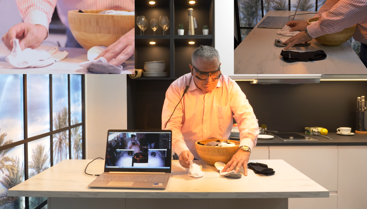 Paciente que ha recuperado de forma parcial su visión natural en el estudio de la UMH de Elche. Paciente que ha recuperado de forma parcial su visión natural en el estudio de la UMH de Elche.