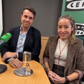 El gerente de la Fundación Sant Joan de Dèu Serveis Socials de Mallorca, Jaume Morell, y la directora de la Fundació, Inmaculada Iglesias, en Onda Cero Mallorca