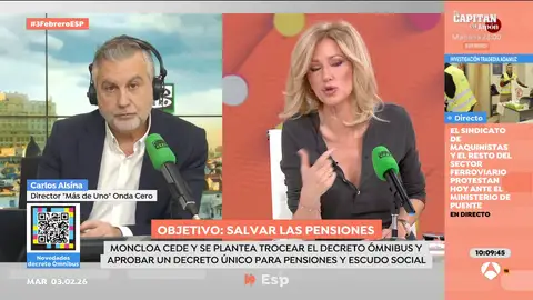 Alsina, sobre el acuerdo entre el PNV y el Gobierno: "Entiendo que los grupos de izquierda no lo van a respaldar" Alsina, sobre el acuerdo entre el PNV y el Gobierno: "Entiendo que los grupos de izquierda no lo van a respaldar"
