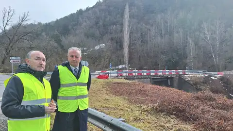 Un puente provisional en la N-260 en Bisaurri garantizará el paso en esta zona de Ribagorza Un puente provisional en la N-260 en Bisaurri garantizará el paso en esta zona de Ribagorza