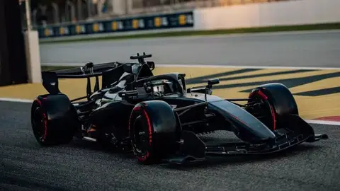 El nuevo AMR26 de Aston Martin, en las pruebas de Montmeló El nuevo AMR26 de Aston Martin, en las pruebas de Montmeló