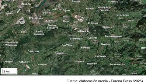 Cortada la S-10 en Medio Cudeyo, en sentido Vizcaya, por el vuelco de un camión Cortada la S-10 en Medio Cudeyo, en sentido Vizcaya, por el vuelco de un camión