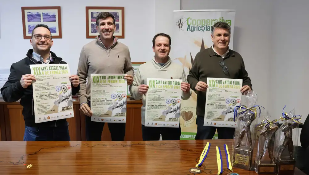 Un momento de la presentación del Sant Antoni Rural 2026 Un momento de la presentación del Sant Antoni Rural 2026
