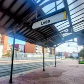 Estación de Matallana en León Estación de Matallana en León