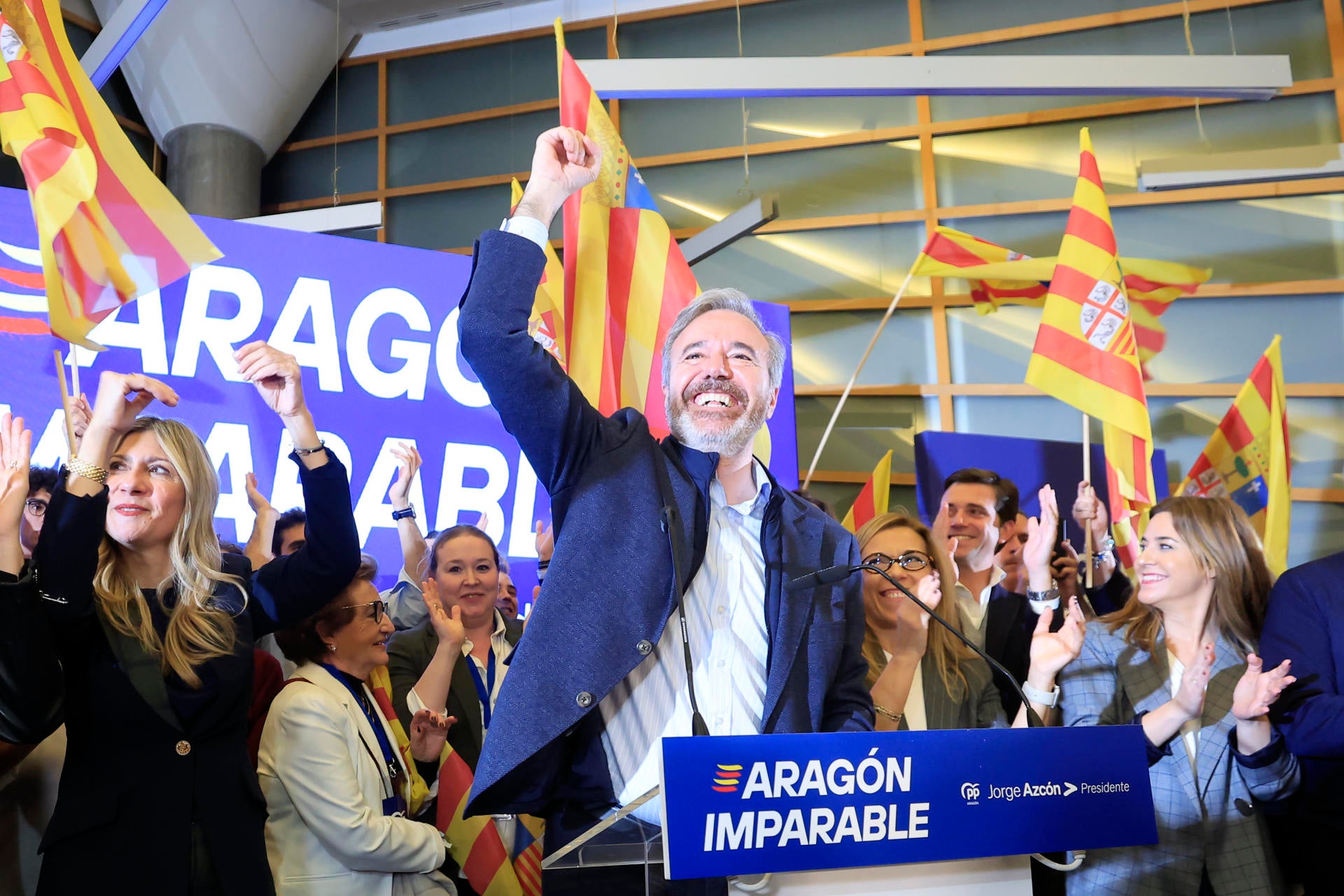 El candidato del PP a la Presidencia de Aragón, Jorge Azcón. El candidato del PP a la Presidencia de Aragón, Jorge Azcón.