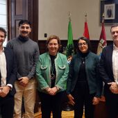 Cedillo se reúne con los campeones de Europa y Fútbol Sala