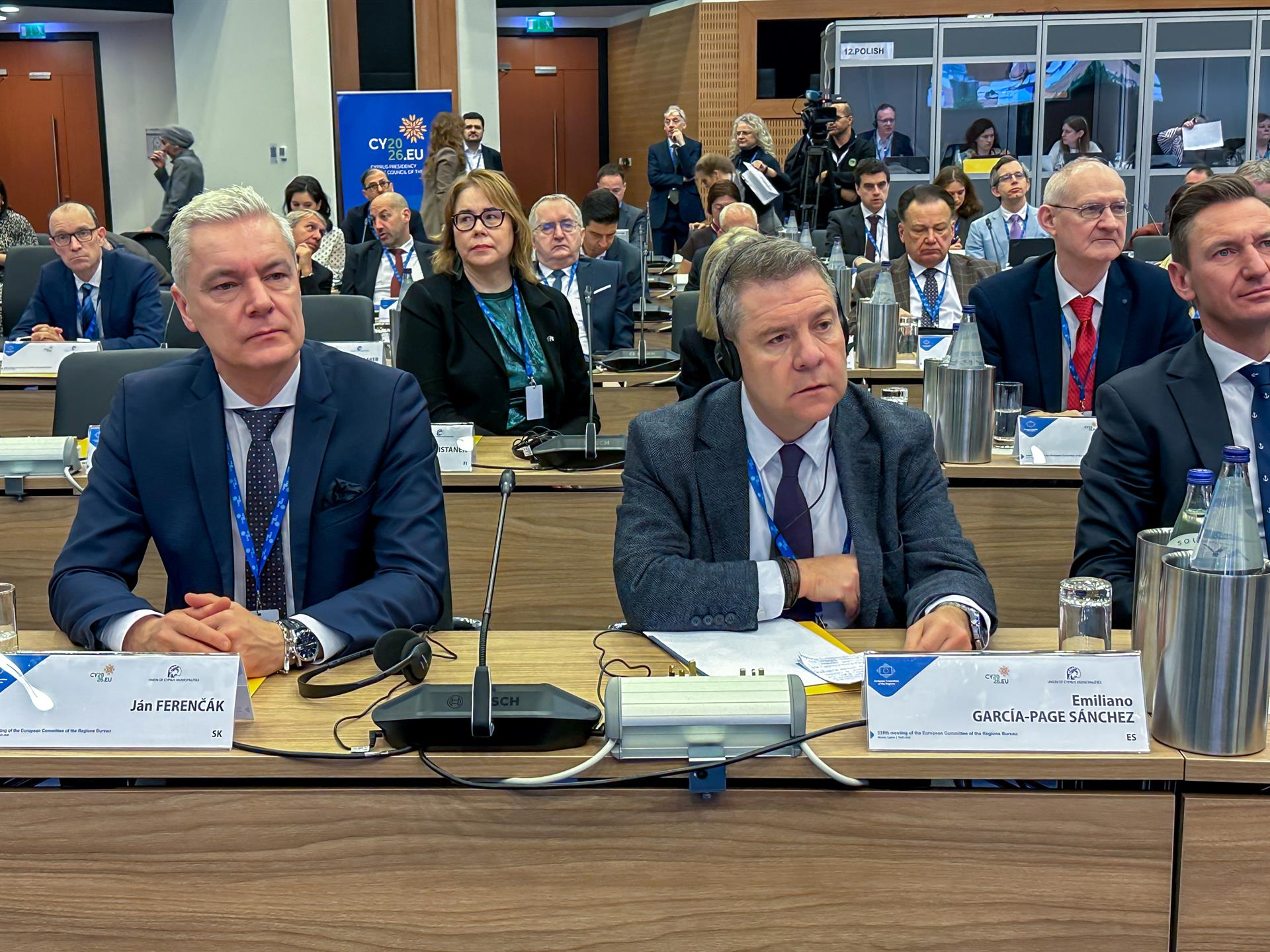 García Page apuesta por la UE y una financiación que refuerce el concepto de "unión" García Page apuesta por la UE y una financiación que refuerce el concepto de "unión"