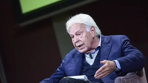El expresidente del Gobierno Felipe González durante los Desayunos del Ateneo, a 10 de febrero de 2026, en Madrid (España). El expresidente del Gobierno Felipe González durante los Desayunos del Ateneo, a 10 de febrero de 2026, en Madrid (España)./ Jesús Hellín / Europa Press