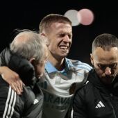 Cumic se tenía que retirar lesionado ante el Eibar