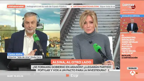 Alsina, en Espejo Público, sobre el nuevo proyecto de la izquierda: "¿Esto no es lo mismo que lo que ya hay? Alsina, en Espejo Público, sobre el nuevo proyecto de la izquierda: "¿Esto no es lo mismo que lo que ya hay?