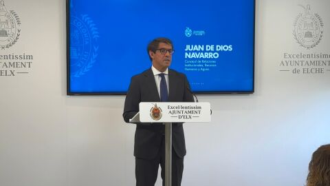 Juan de Dios Navarro, concejal de Recursos Humanos de Elche.