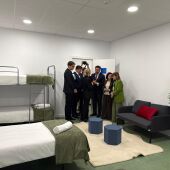 Inauguración del centro para familias con menores en situación de emergencia de la Fundación Conciénciate de Elche.