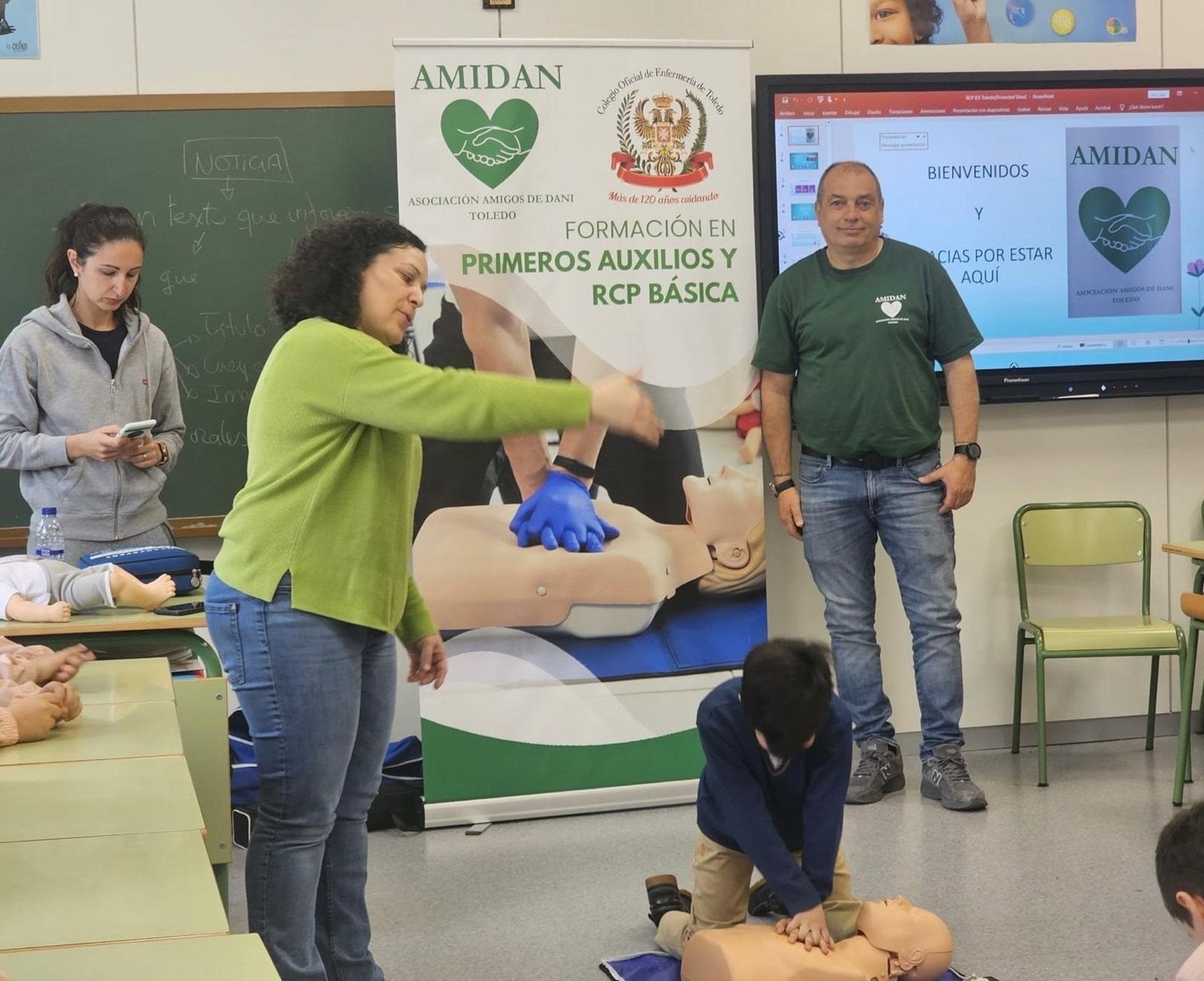 Toledo acoge una formación RCP en el Paseo de Recaredo Toledo acoge una formación RCP en el Paseo de Recaredo