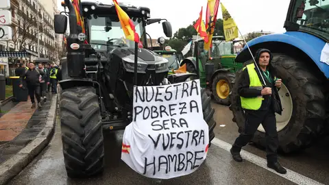 Marcha de cientos de tractores y agricultores por el centro de Madrid Marcha de cientos de tractores y agricultores por el centro de Madrid/ EFE/ Kiko Huesca