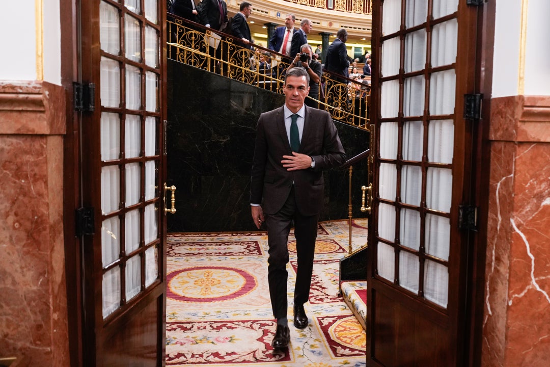 El presidente del Gobierno, Pedro Sánchez, en una imagen de archivo. EFE/ Borja Sánchez-Trillo El presidente del Gobierno, Pedro Sánchez, en una imagen de archivo. EFE/ Borja Sánchez-Trillo